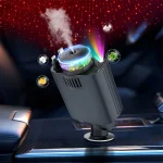 Toby&rsquo;s CC-18 5 in 1 Retractable Car Charger with Aromatherapy & Star Light Projection 45W Fast Charge, Dual Output, 180&deg; Adjustable