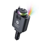 Toby&rsquo;s CC-18 5 in 1 Retractable Car Charger with Aromatherapy & Star Light Projection 45W Fast Charge, Dual Output, 180&deg; Adjustable - Image 17