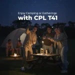 Toby&rsquo;s CPL-T41 Portable Bluetooth Speaker with RGB Light & Adjustable LED Lamp Waterproof Outdoor Wireless Speaker for Camping, Gatherings & Home Use - Image 6