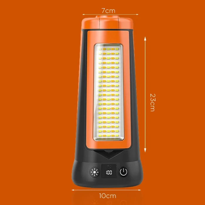 Toby's CPL-T50 Solar Rechargeable LED Camping Light with Tripod Stand 5500 Lumens, 4 Lighting Modes, Magnetic Base & Power Bank Function - Image 10