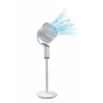 ACF-01 Smart Adjustable Standing Fan with Powerful Cooling, Multi-Angle Airflow, Ultra-Quiet Operation & Modern Minimal Design (White) - Image 12