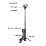 Toby’s CPL-T28 Rechargeable Camping Light with Tripod Stand Portable LED Camping Lantern with 4500mAh Battery, 180° Rotatable Head, SOS Mode & Adjustable Brightness - Image 13