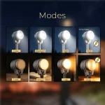 Toby’s CPL-T28 Rechargeable Camping Light with Tripod Stand Portable LED Camping Lantern with 4500mAh Battery, 180° Rotatable Head, SOS Mode & Adjustable Brightness - Image 2