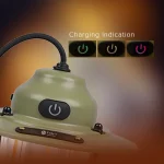 Toby’s CPL-T37 PRO Rechargeable Camping Lantern Waterproof Retro LED Camping Light with 5 Modes, 1200mAh Battery & USB Type-C Charging - Image 11