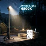 Toby’s CPL-T28 Rechargeable Camping Light with Tripod Stand Portable LED Camping Lantern with 4500mAh Battery, 180° Rotatable Head, SOS Mode & Adjustable Brightness - Image 9