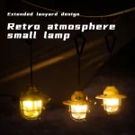 Toby’s CPL-T37 PRO Rechargeable Camping Lantern Waterproof Retro LED Camping Light with 5 Modes, 1200mAh Battery & USB Type-C Charging - Image 2