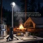 Toby’s CPL-T28 Rechargeable Camping Light with Tripod Stand Portable LED Camping Lantern with 4500mAh Battery, 180° Rotatable Head, SOS Mode & Adjustable Brightness - Image 11
