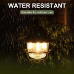Toby’s CPL-T37 PRO Rechargeable Camping Lantern Waterproof Retro LED Camping Light with 5 Modes, 1200mAh Battery & USB Type-C Charging - Image 3