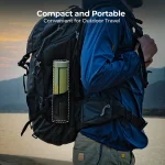 Toby’s CPL-S01 Rechargeable Camping Light 3000 Lumens Adjustable Tripod LED Camping Lantern with 15600mAh Battery, IP54 Waterproof & 60H Runtime - Image 9