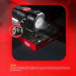 Toby&rsquo;s BV-09 Rechargeable COB LED Work Light 440 Lumens Magnetic Portable Inspection Lamp with Hook, Type-C Charging & 8-16 Hour Runtime - Image 12
