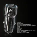 Toby&rsquo;s CC-15 150W Fast Car Charger with USB-C & USB-A Port, 1M Multi Charging Cable, 12-24V Universal Car Adapter - Image 2