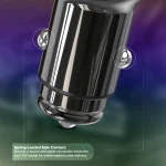 Toby&rsquo;s CC-15 150W Fast Car Charger with USB-C & USB-A Port, 1M Multi Charging Cable, 12-24V Universal Car Adapter - Image 4