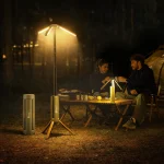 Toby’s CPL-S01 Rechargeable Camping Light 3000 Lumens Adjustable Tripod LED Camping Lantern with 15600mAh Battery, IP54 Waterproof & 60H Runtime