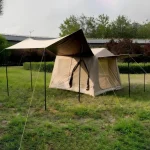 Toby's Luxury Inflatable Air Camping Tent-08 for 5-6 Persons Quick Automatic Opening Waterproof Oxford Fabric Tent with Living Room, Hand Pump, Pegs & Wind Ropes for Outdoor Camping - Image 5