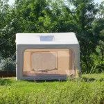 Toby's Inflatable Camping Tent-10 for 4-6 Person Waterproof Oxford Fabric Air Beam Tent with UV Protection, Quick Automatic Setup & Large Windows for Outdoor Camping - Image 2