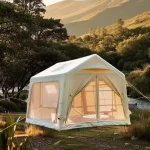 Toby's Inflatable Camping Tent-10 for 4-6 Person Waterproof Oxford Fabric Air Beam Tent with UV Protection, Quick Automatic Setup & Large Windows for Outdoor Camping - Image 6