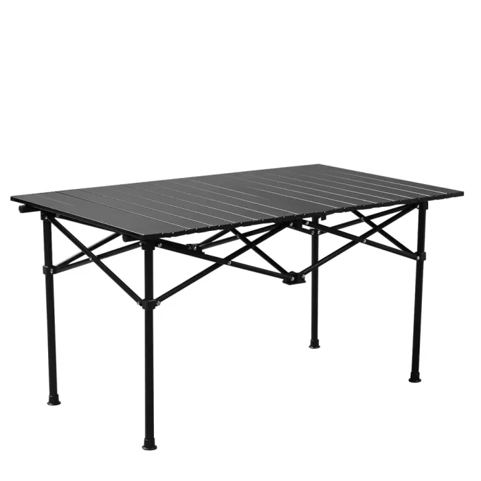 Toby's Portable Folding Camping Table-02 Lightweight Aluminum Outdoor Picnic Table with Carry Bag, Compact Foldable Design for Camping, BBQ, Travel & Outdoor Activities - Image 8