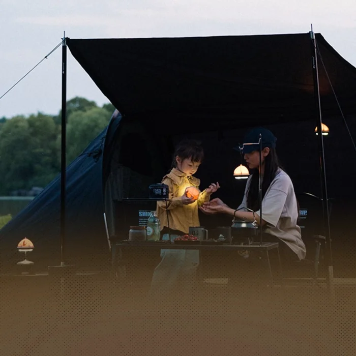 TBS Design BV-03 Camping Light 300LM Rechargeable LED Lantern 2000mAh USB Type-C Tent Lamp with Dimming - Image 10