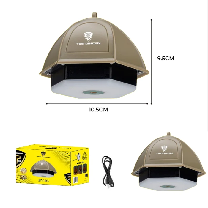 TBS Design BV-03 Camping Light 300LM Rechargeable LED Lantern 2000mAh USB Type-C Tent Lamp with Dimming - Image 12