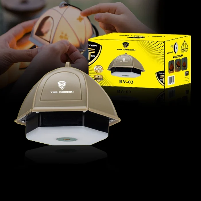 TBS Design BV-03 Camping Light 300LM Rechargeable LED Lantern 2000mAh USB Type-C Tent Lamp with Dimming - Image 2