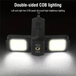 TBS DESIGN BV-05 COB Keychain LED Flashlight 1000LM Rechargeable Magnetic Work Lamp 5 Modes Foldable 90&deg; for Hiking & Fishing - Image 6