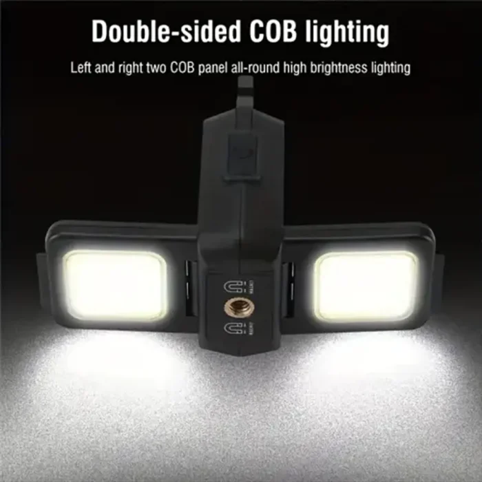 TBS DESIGN BV-05 COB Keychain LED Flashlight 1000LM Rechargeable Magnetic Work Lamp 5 Modes Foldable 90&deg; for Hiking & Fishing - Image 6
