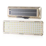 Toby&rsquo;s CPL-T49 1000W Portable Solar LED Flood Light Rechargeable Work Lamp IP66 Waterproof for Construction & Camping