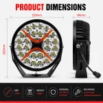 TD08120C9 Toby's Work Light 4x4